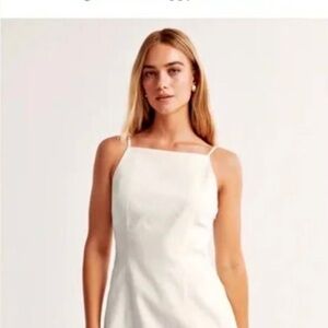 Abercrombie & Fitch White Mini Dress